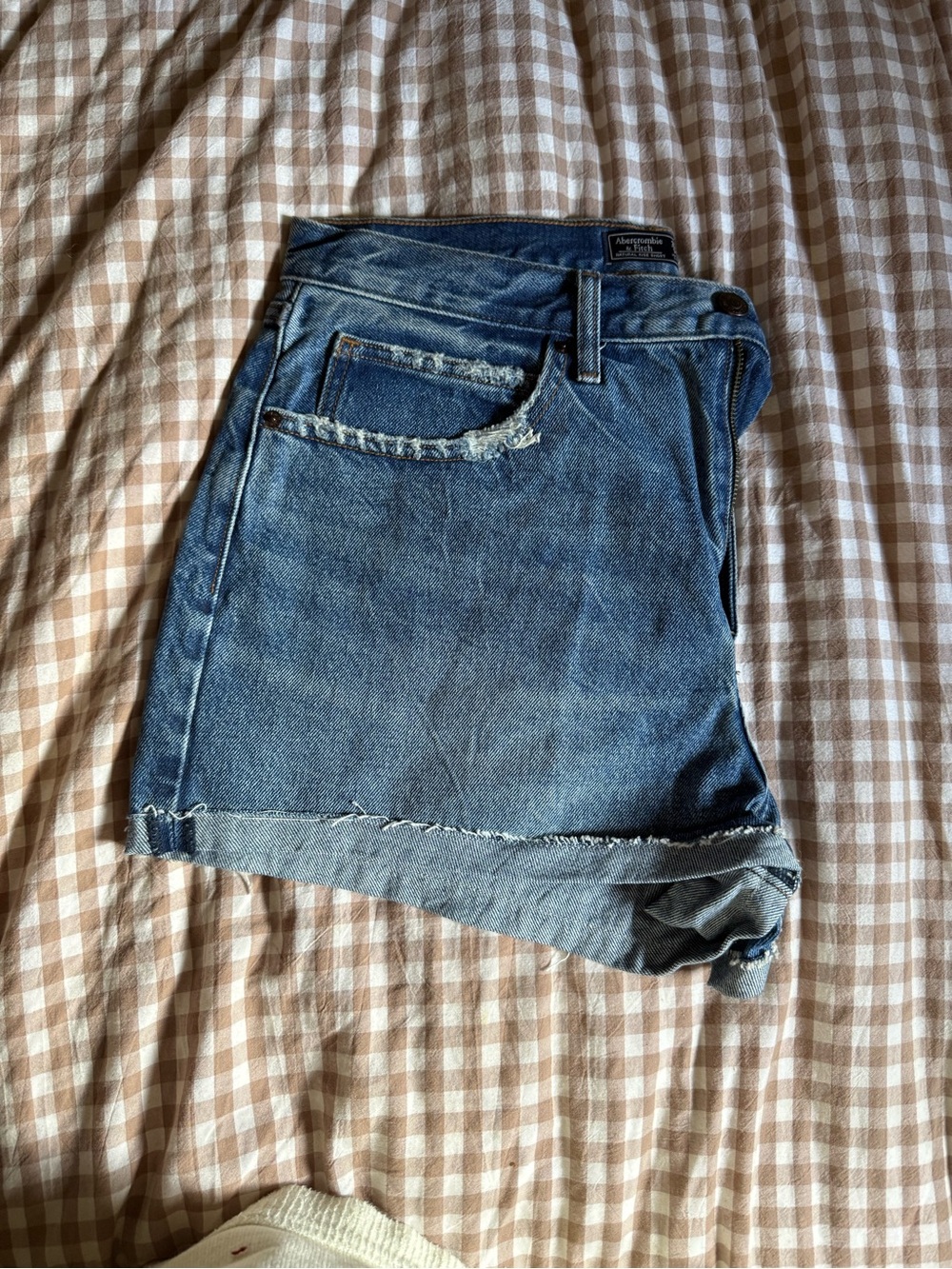 Abercrombie & Fitch Blue Denim Jean Shorts